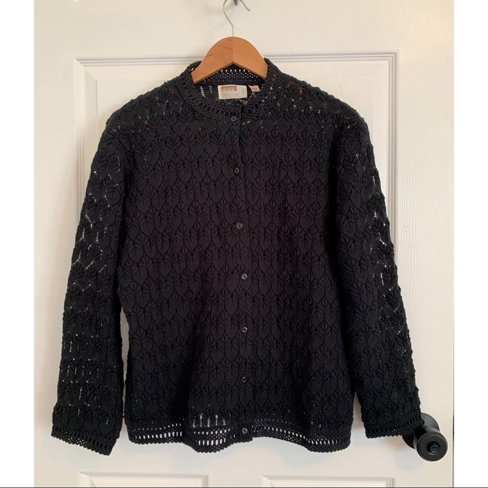 Vintage crochet cardigan